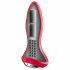 Satisfyer Rotator Plug 1 - oplaadbare, parelvormige anale vibrator (rood)