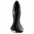 Satisfyer Rotator Plug 1 - oplaadbare, kralen anale vibrator (zwart)