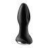 Satisfyer Rotator Plug 2 - oplaadbare anale vibrator met kralen (zwart)