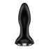 Satisfyer Rotator Plug 2 - oplaadbare anale vibrator met kralen (zwart)