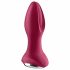 Satisfyer Rotator Plug 2 - oplaadbare, parelvormige anale vibrator (fusie)