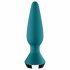 Satisfyer Plug-ilicious 1 - slimme anale vibrator (groen)