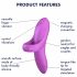 Satisfyer Bold Lover - oplaadbare, waterdichte vingervibrator (roze)