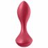 Satisfyer Backdoor Lover - oplaadbare, waterdichte anale vibrator (rood)