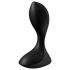 Satisfyer Backdoor Lover - oplaadbare, waterdichte anaal vibrator (zwart)