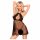 Penthouse Libido Verhoger - kanten babydoll en string (zwart)