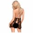 Penthouse Libido Verhoger - kanten babydoll en string (zwart)