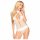 Penthouse Perfect Lover - halter body (wit) - M/L