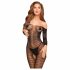 Penthouse Dreamy Diva - Zigzag Carmen Overall (zwart)