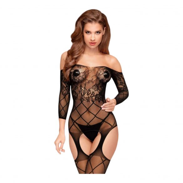 Penthouse Top-Notch - open net set (zwart) - XL