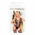 Penthouse Love Bud - zwarte kanten, open net set