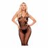 Penthouse Dirty Mind - Open Net Catsuit (zwart)