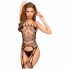 Penthouse Fatal Look - Extravagante Net Set (Zwart)