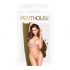 Penthouse Dubbelkruid - kanten balconette set (nude) - M/L