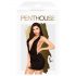 Penthouse Heart Rob - laag uitgesneden jurk en string (zwart)