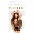 Penthouse Eye-Catcher - hoge hals jurk (zwart)