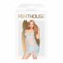 Penthouse Stoute Pop - kanten jurk en string (blauw) - L/XL