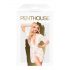 Penthouse Hypnotiserende Kracht - kanten kimono en string (wit) - XL