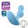 Satisfyer Diepe Duiker - slimme anale vibrator (blauw)