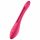 Satisfyer Elastic Joy - oplaadbare, flexibele parenvibrator (rood)