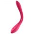 Satisfyer Elastic Joy - oplaadbare, flexibele parenvibrator (rood)