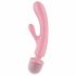 Satisfyer Triple Lover - G-spot en vibrator massager (roze)