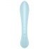 Satisfyer Triple Oh - oplaadbare vibrator met clitorisstimulator (blauw)