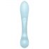 Satisfyer Triple Oh - oplaadbare vibrator met clitorisstimulator (blauw)