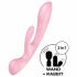 Satisfyer Triple Oh - oplaadbare clitorale vibrator (roze)