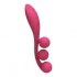 Satisfyer Tri Ball 1 - oplaadbare, multifunctionele vibrator (rood)