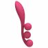 Satisfyer Tri Ball 1 - oplaadbare, multifunctionele vibrator (rood)