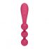 Satisfyer Tri Ball 1 - oplaadbare, multifunctionele vibrator (rood)