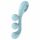 Satisfyer Tri Ball 2 - oplaadbare, multifunctionele vibrator (mint)