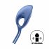 Satisfyer Swordsman - oplaadbare vibrerende penisring (blauw)