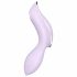 Satisfyer Curvy Trinity 2 - oplaadbare luchtdruk 2in1 vibrator (paars)