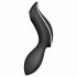 Satisfyer Curvy Trinity 2 - oplaadbare luchtdruk 2in1 vibrator (zwart)