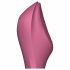 Satisfyer Curvy Trinity 3 - oplaadbare luchtgolf 2in1 vibrator (rood)