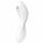 Satisfyer Curvy Trinity 5+ - slimme luchtgolf 2in1 vibrator (wit)