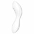 Satisfyer Curvy Trinity 5+ - slimme luchtgolf 2in1 vibrator (wit)