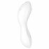 Satisfyer Curvy Trinity 5+ - slimme luchtgolf 2in1 vibrator (wit)