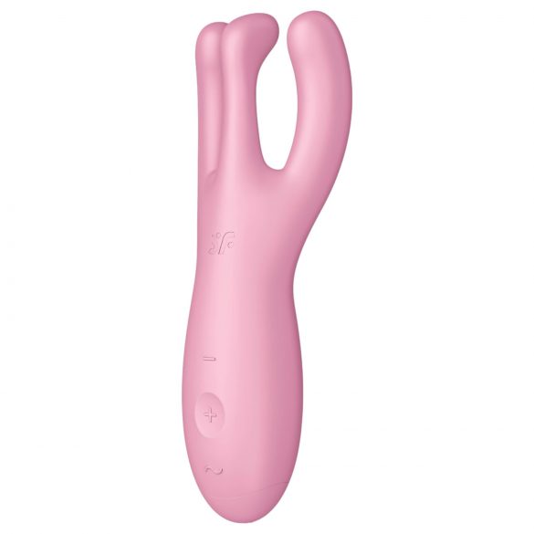 Satisfyer Threesome 4 - slimme clitorisstimulator (roze)