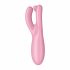 Satisfyer Threesome 4 - slimme clitorisvibrator (roze)