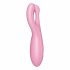 Satisfyer Threesome 4 - slimme clitorisvibrator (roze)