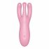 Satisfyer Threesome 4 - slimme clitorisvibrator (roze)