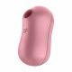 Satisfyer Cotton Candy - oplaadbare luchtdruk clitoris vibrator (koraal)