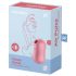 Satisfyer Cotton Candy - oplaadbare luchtdruk clitorisstimulator (koraal)