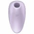 Satisfyer Pearl Diver - oplaadbare luchtdruk clitoris stimulator (paars)