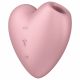 Satisfyer Cutie Heart - oplaadbare luchtdrukstimulator (roze)