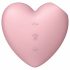 Satisfyer Cutie Heart - oplaadbare luchtdrukstimulator (roze)