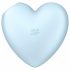 Satisfyer Cutie Heart - oplaadbare luchtdrukclitorisvibrator (blauw)